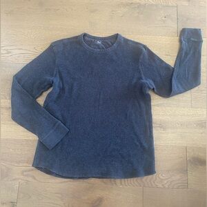 Men’s GAP thermal crew neck pullover shirt/sweater